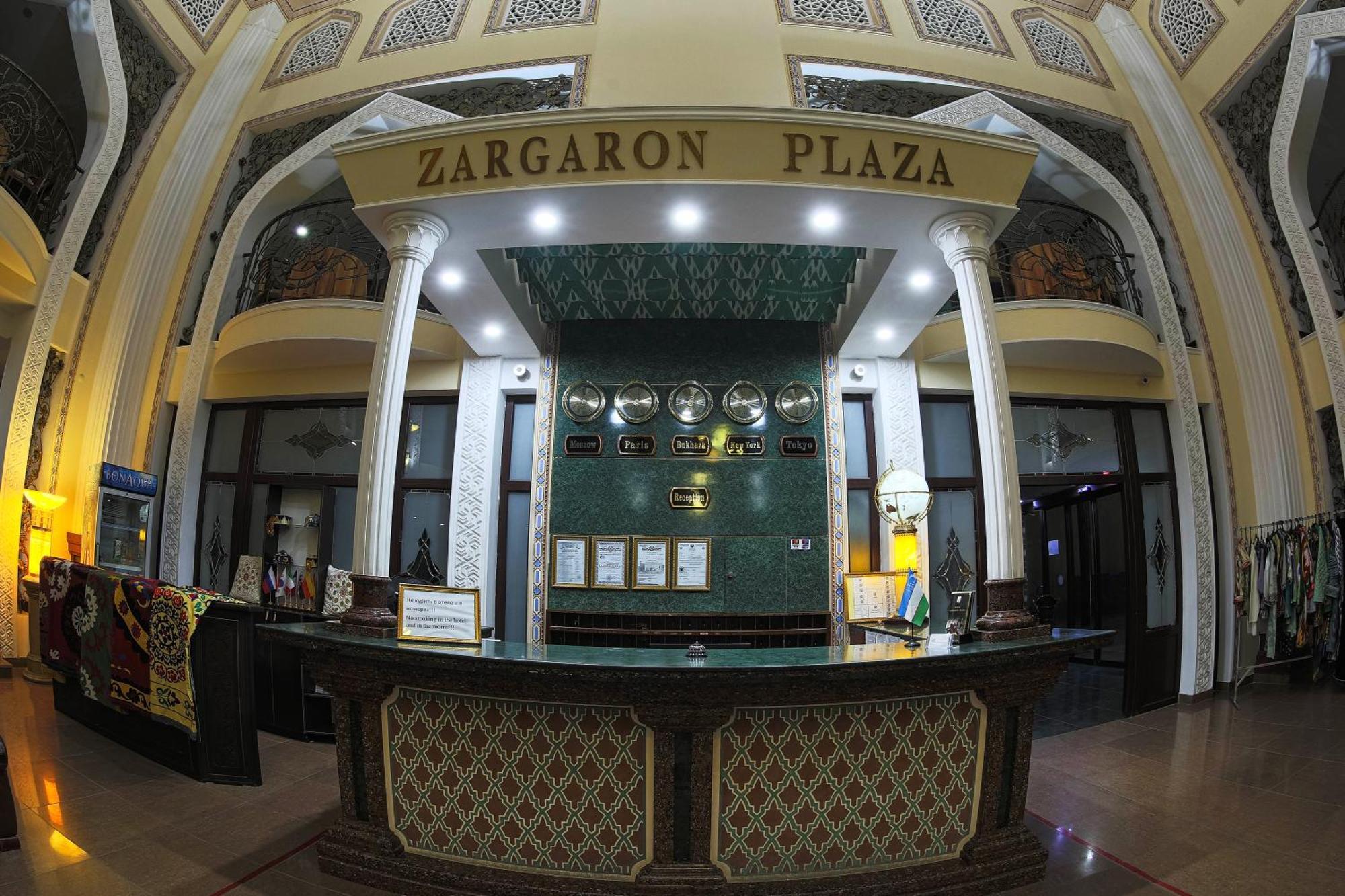 Zargaron Plaza Hotel Buxoro Ngoại thất bức ảnh
